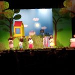paramount theater, peppa pig, stage, show, live show