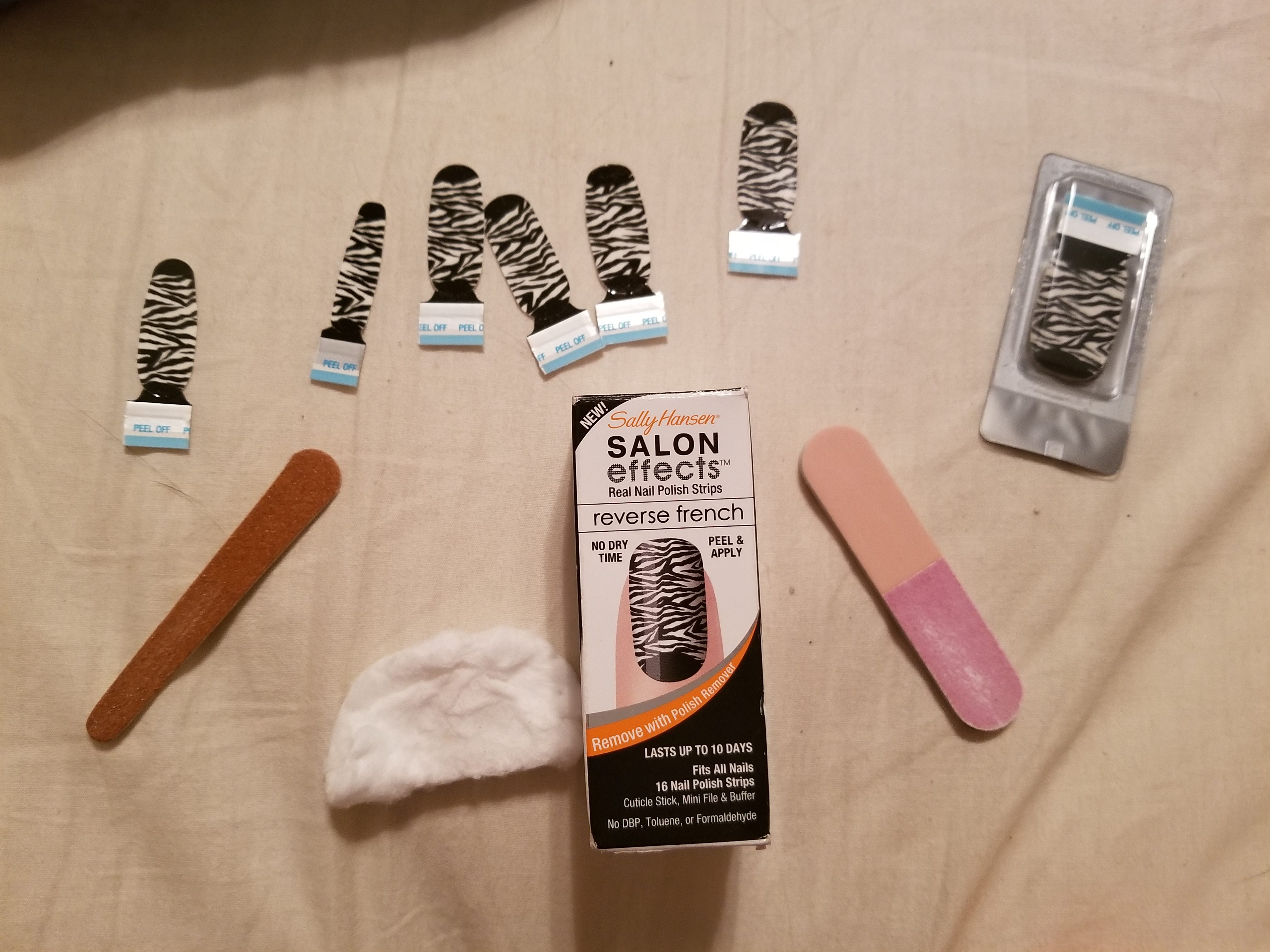 nails, strips, sally hansen