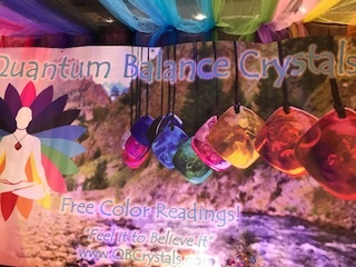crystal chakras, balance crystals, color readings, grounding