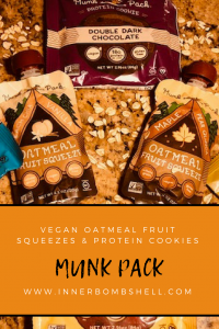 oatmeal fruit squeezes, vegan protein cookies, healthy, nutritious, diet, snacks