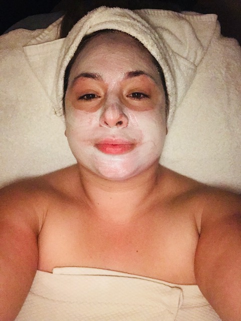 fire and ice facial, chemical peel, fruit and veggie skincare, skincare goals, reviews, cucumber eye mask, anti aging skincare