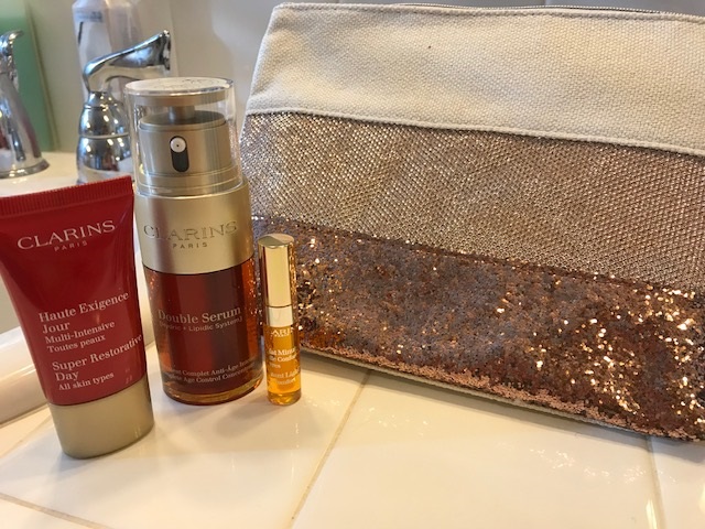 holiday gift sets, reviews, clarins products, face