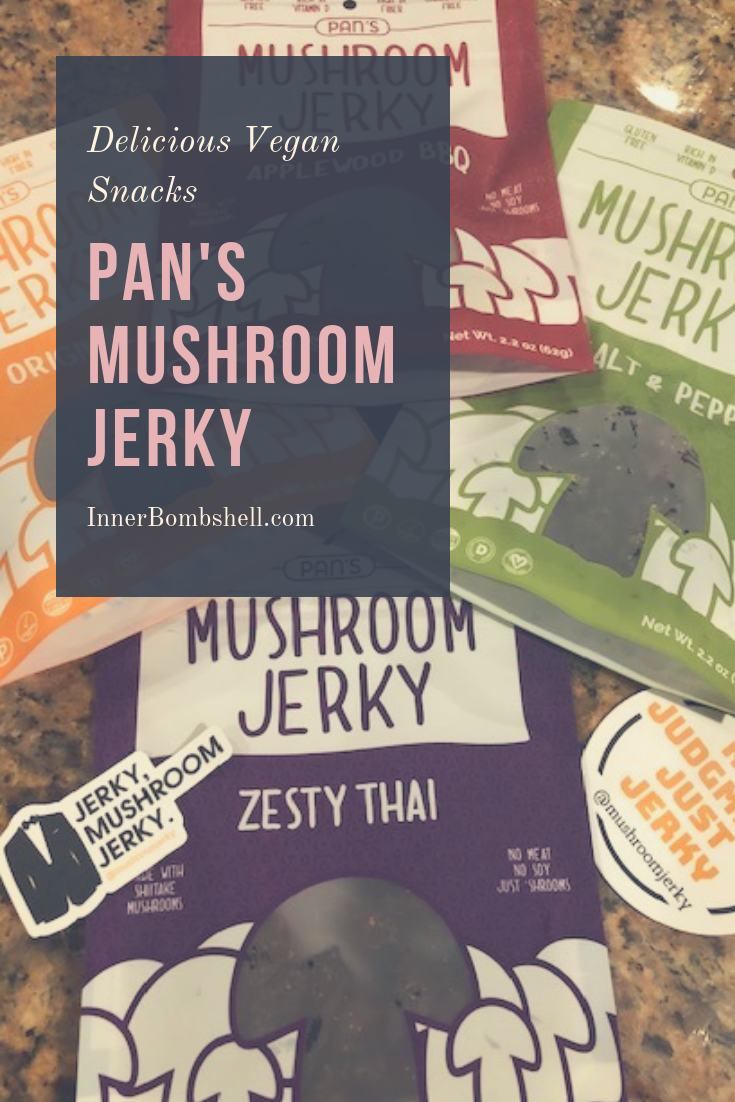 vegan, gluten free, paleo friendly, mushrooms, jerky, organic, snacks, healthy